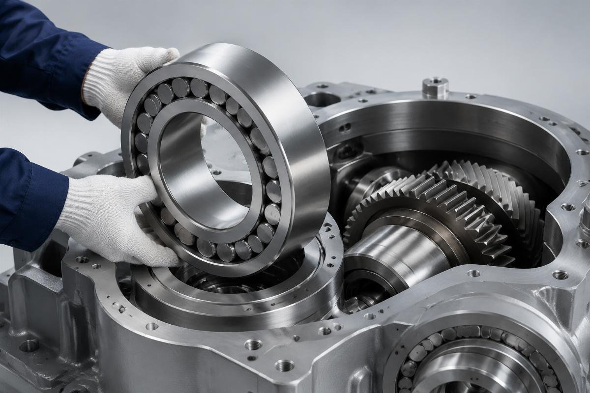 Bearing replacement process in wind turbine gearbox application Bearing replacement process in wind turbine gearbox application