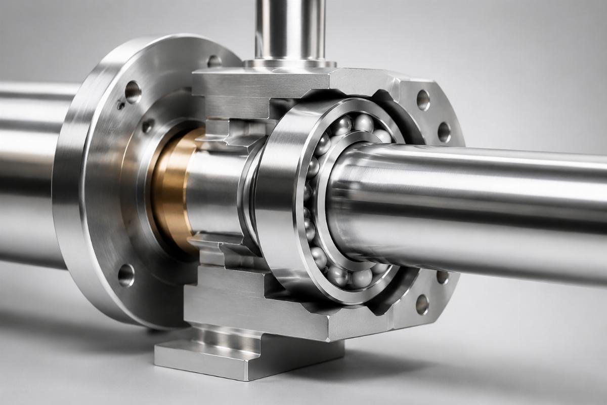 Ceramic bearing installation in marine propulsion system Marine Propeller Shaft Bearing Installation