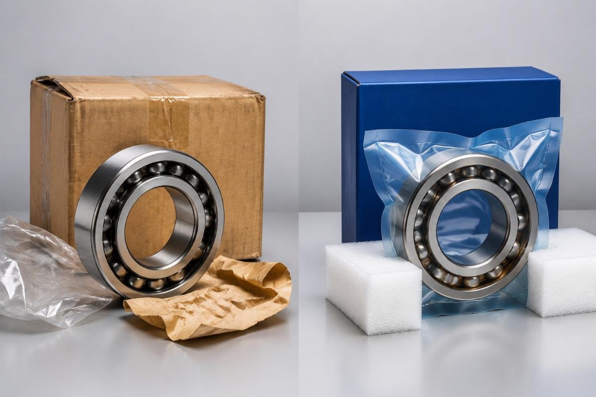 Critical components of ISO 15236-2 compliant bearing packaging for international shipping Bearing Anti-Rust Packaging Comparison: Standard vs. Professional Solutions
